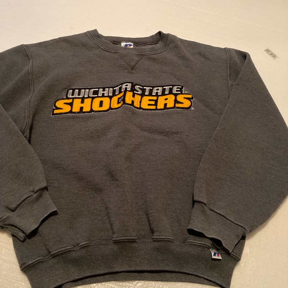Vintage Wichita State Shockers Russell Athletic Sweatshirt Adult Small